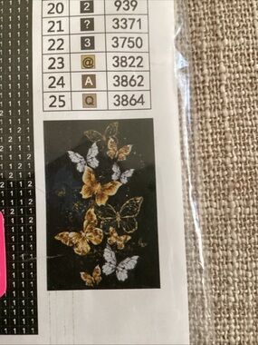 #843 stamped cross stitch kit new
